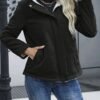 1a348fac-7485-445b-9850-3e5871b54dfb.jpg Fleece-lined Hooded Coat Winter Preppy Style Long Sleeve Jacket Warm Pockets Cotton Coat Women's Clothing