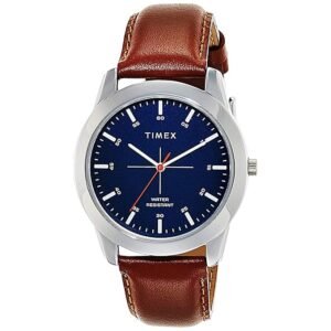 1a TIMEX Classics Analog Watch for Men with Round Dial & Water Resistant Man's Wrist Watches
