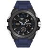 Carlington Endurance Series Analog-Digital Sports Watches for Men and Boys with Alarm, Stopwatch, Backlit Display, Dualtime, Silicone Rubber Strap, Water & Shock Resiatant - CT_9105