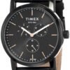 33 TIMEX Analog Watch for Man with Round Dial & Water Resistant Men's Wrist Watches