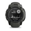 Garmin Instinct 2X Solar, Large Rugged GPS Smartwatch, Built-in Sports Apps and Health Monitoring, Solar Charging and Ultratough Design Features, Graphite