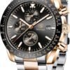 BENYAR Men's Luxury Chronograph Watch – Business, Casual | Quartz Movement with Date Display | Stylish Wristwatch | Gift for Men
