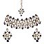 Shining Diva Fashion Latest Choker Design Antique Kundan Traditional Necklace Jewellery Set for Women