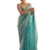 AKHILAM Women's Paper Silk Embroidered Saree With Unstitched Blouse Piece (AARYAN14301_KR_Parent)