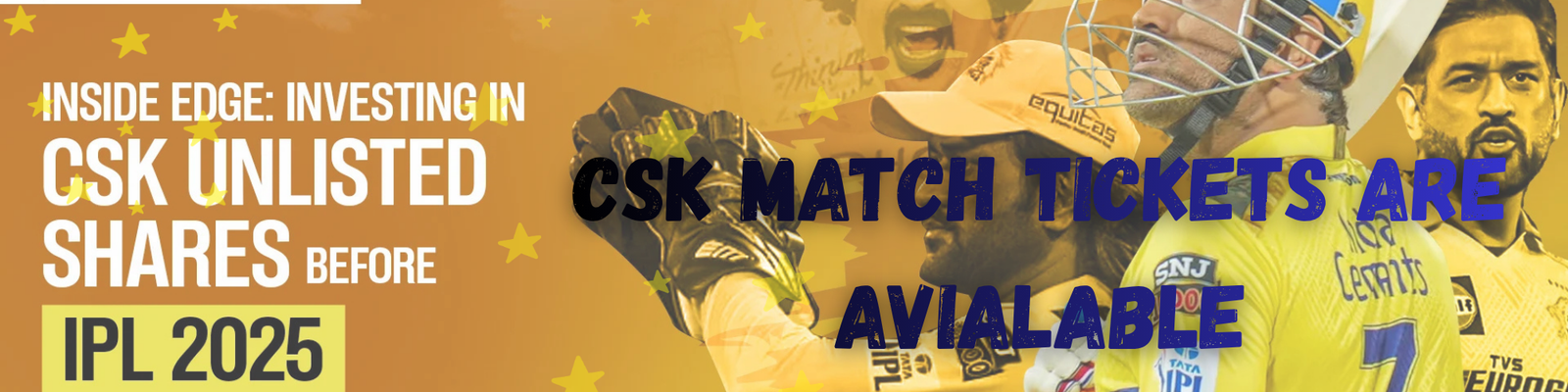 CSK MATCH TICKETS ARE AVIALABLE (1)